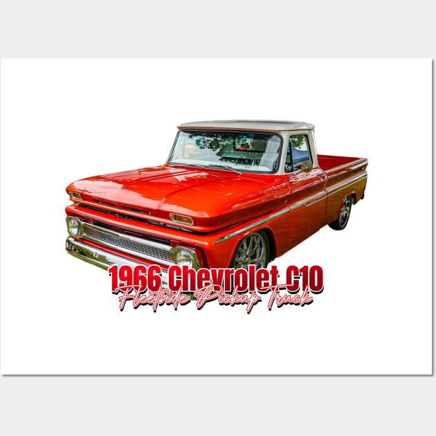 1966 Chevrolet C10 Fleetside Pickup Truck Wall Art by Gestalt Imagery